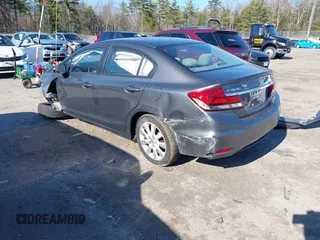 2013 Honda Civic LX with VIN 2HGFB2F52DH596556, listed as a IAAI auction lot 42054070 with 129,721 mi miles and . Bid and sale history available at DreamBid. Image 3.