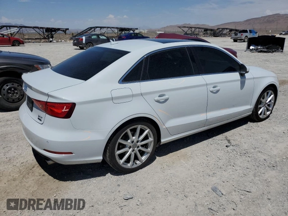 2015 Audi A3 2.0T Premium Plus with VIN WAUEFGFFXF1093375, listed as a Copart auction lot 60604093 with 138,915 mi miles. Bid and sale history available at carsss.com. Image 3.