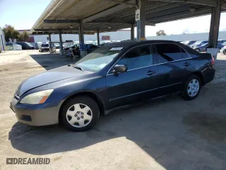 2006 Honda Accord Sdn LX with VIN 1HGCM56416A019525, listed as a Copart auction lot 51659365 with 145517 miles and Clean Title. Bid and sale history available at carsss.com. Image 1.