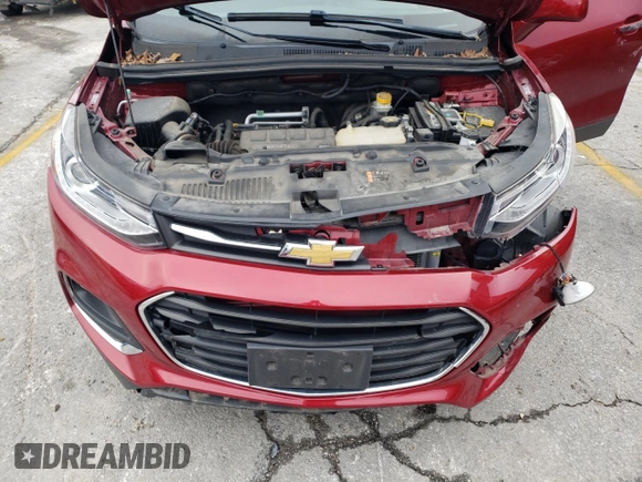2018 Chevrolet Trax Premier with VIN 3GNCJRSB0JL398058, listed as a Copart auction lot 85088414 with 53,001 mi miles and Salvage Title. Bid and sale history available at carsss.com. Image 12.