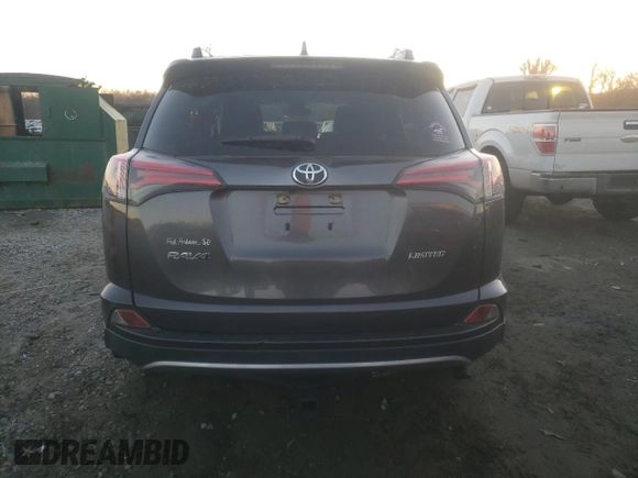 2017 Toyota RAV4 Limited with VIN JTMYFREV9HJ141228, listed as a Copart auction lot 88952945 with 83,372 mi miles and Salvage Title. Bid and sale history available at DreamBid. Image 6.