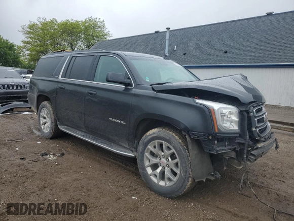 2019 GMC Yukon XL SLE z VIN 1GKS2FEC2KR204603, wystawiony jako Copart lot #57960055 z przebiegiem 68 463 mil mil oraz Czysty tytuł • Clean title. Historia ofert i sprzedaży dostępna na DreamBid. Obrazek 4.