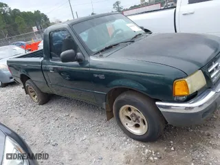 2002 Ford Ranger XL with VIN 1FTYR10U42PB29077, listed as a IAAI auction lot 41603219 with 193,478 mi miles. Bid and sale history available at carsss.com. Image 1.