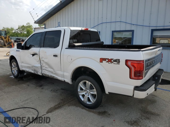 2015 Ford F-150 XLT with VIN 1FTEW1EG8FFC20685, listed as a Copart auction lot 60449545 with 117,935 mi miles and Salvage title. Bid and sale history available at DreamBid. Image 2.