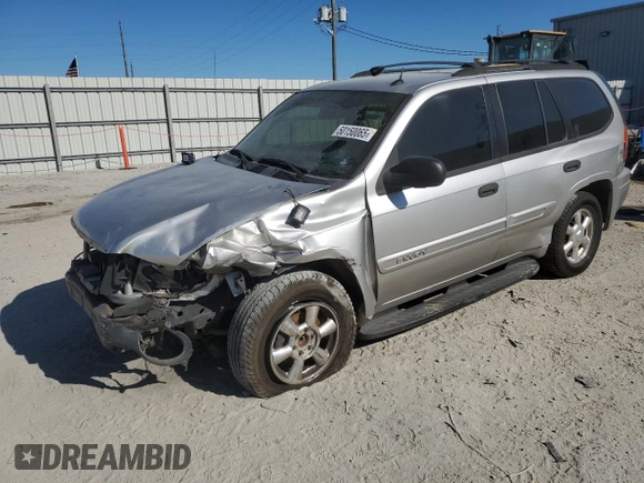 2004 GMC Envoy SLE with VIN 1GKDS13SX42374385, listed as a Copart auction lot 50150065 with 0 mi miles and Salvage Title. Bid and sale history available at carsss.com. Image 1.