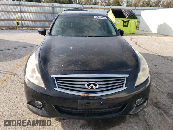 2012 Infiniti G25 x with VIN JN1DV6AR9CM730525, listed as a Copart auction lot 54015105 with 214,989 mi miles and Salvage title. Bid and sale history available at DreamBid. Image 5.