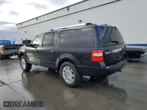 2012 Ford Expedition Max Limited z VIN 1FMJK2A55CEF05619, wystawiony jako Copart lot #87026894 z przebiegiem 152 582 mil mil oraz Szkoda całkowita • Salvage title. Historia ofert i sprzedaży dostępna na DreamBid. Obrazek 2.
