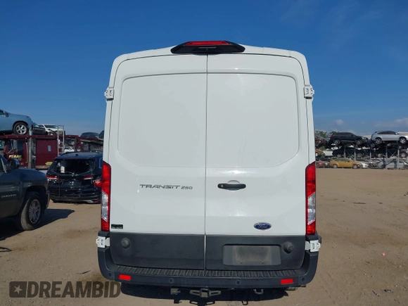 2020 Ford Transit Cargo with VIN 1FTBR1C80LKB70535, listed as a IAAI auction lot 41511858 with 76,085 mi miles and . Bid and sale history available at DreamBid. Image 16.