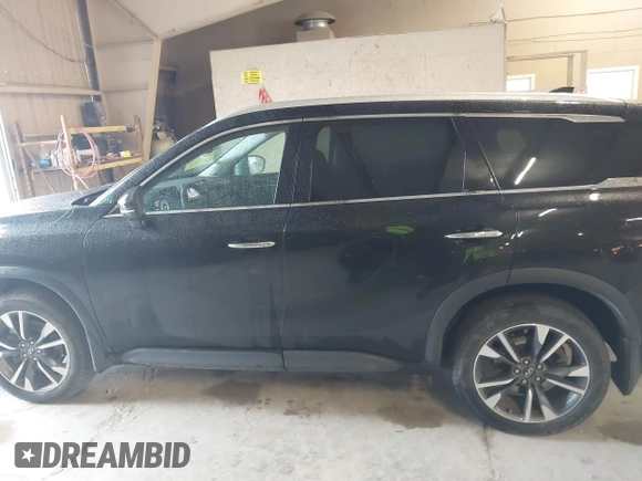 2023 Infiniti QX60 Luxe with VIN 5N1DL1FR9PC353992, listed as a IAAI auction lot 41545383 with 34,835 mi miles and . Bid and sale history available at DreamBid. Image 14.