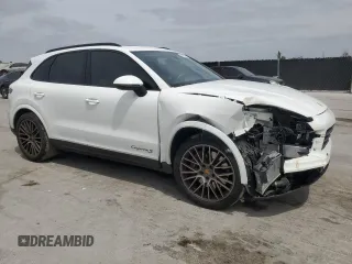 2023 Porsche Cayenne with VIN WP1AA2AY9PDA03207, listed as a Copart auction lot 54134635 with 19,526 mi miles and Salvage title. Bid and sale history available at DreamBid. Image 4.