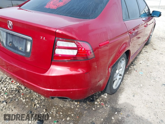 2008 Acura TL with VIN 19UUA66218A014734, listed as a IAAI auction lot 41918201 with 204,779 mi miles. Bid and sale history available at carsss.com. Image 6.