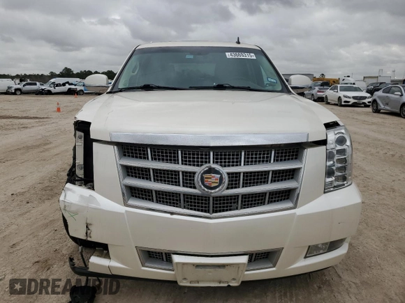 2013 Cadillac Escalade Platinum Edition with VIN 1GYS4DEF9DR124295, listed as a Copart auction lot 43669315 with 127,683 mi miles and Salvage Title. Bid and sale history available at carsss.com. Image 5.