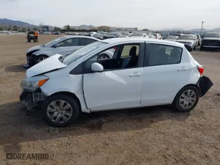 2014 Toyota Yaris L with VIN JTDKTUD31ED579222, listed as a IAAI auction lot 41398502 with 154,876 mi miles. Bid and sale history available at carsss.com. Image 14.