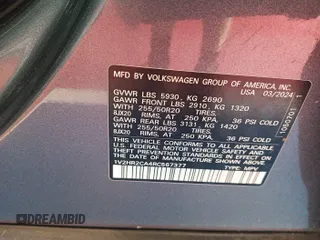 2024 Volkswagen Atlas SE with VIN 1V2HR2CA4RC567377, listed as a IAAI auction lot 42845567 with 16,658 mi miles and . Bid and sale history available at DreamBid. Image 20.
