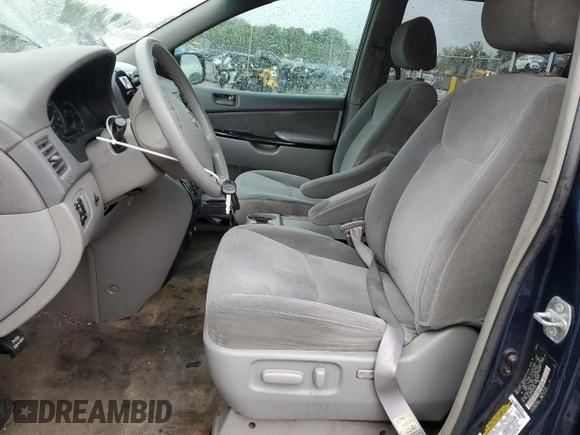 2005 Toyota Sienna CE z VIN 5TDZA23C75S379167, wystawiony jako Copart lot #58687135 z przebiegiem 191 873 mil mil oraz Czysty tytuł • Clean title. Historia ofert i sprzedaży dostępna na DreamBid. Obrazek 7.