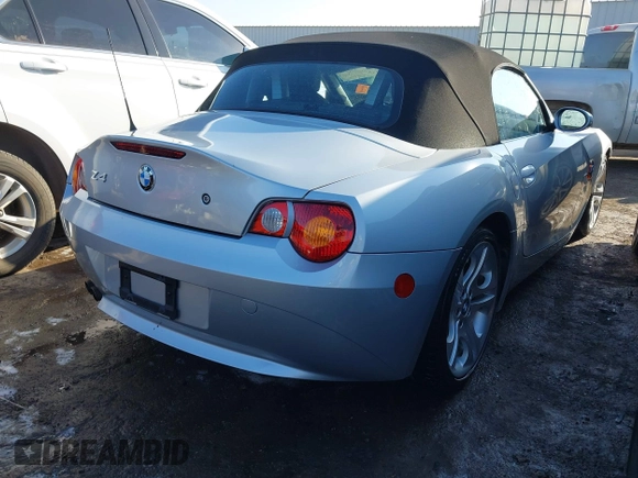 2003 BMW Z4 3.0i с VIN 4USBT53463LU04915, выставлен на аукционе IAAI как лот 41675402 с пробегом 69 036 миль миль и . История ставок и продаж доступна на DreamBid. Изображение 4.