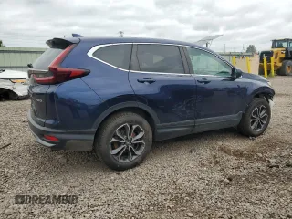 2020 Honda CR-V EX-L with VIN 2HKRW2H87LH633954, listed as a Copart auction lot 62471655 with 79,327 mi miles and Salvage title. Bid and sale history available at DreamBid. Image 3.