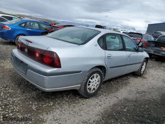 2003 Chevrolet Impala with VIN 2G1WF52E639215562, listed as a Copart auction lot 50167825 with 231,096 mi miles and Salvage Title. Bid and sale history available at carsss.com. Image 3.