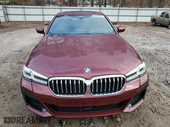 2023 BMW 5 Series 540i xDrive with VIN WBA73BJ07PCN26258, listed as a Copart auction lot 86902364 with 16,347 mi miles and Salvage Title. Bid and sale history available at carsss.com. Image 5.