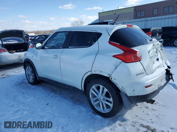 2013 Nissan Juke Nismo z VIN JN8AF5MV8DT217584, wystawiony jako Copart lot #45766725 z przebiegiem 152 230 mil mil oraz Szkoda całkowita • Salvage title. Historia ofert i sprzedaży dostępna na DreamBid. Obrazek 2.