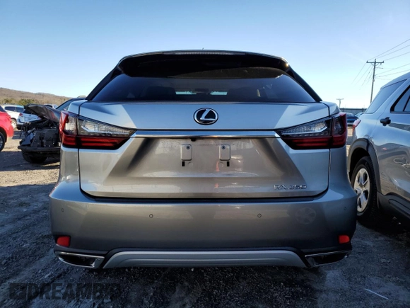 2022 Lexus RX with VIN JTJHZMDA9N2058376, listed as a Copart auction lot 45539255 with 19,503 mi miles and Salvage Title. Bid and sale history available at carsss.com. Image 6.