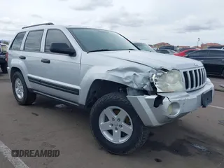2005 Jeep Grand Cherokee Laredo with VIN 1J4HR48N45C665886, listed as a IAAI auction lot 41805717 with 181,022 mi miles and . Bid and sale history available at DreamBid. Image 1.
