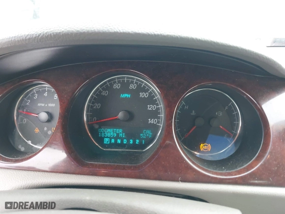 2006 Buick Lucerne CXL with VIN 1G4HD57226U145226, listed as a IAAI auction lot 42096637 with 183,859 mi miles. Bid and sale history available at carsss.com. Image 7.
