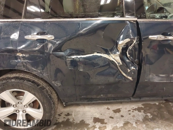 2010 Acura MDX with VIN 2HNYD2H28AH531382, listed as a IAAI auction lot 41829002 with 101,730 mi miles. Bid and sale history available at carsss.com. Image 6.