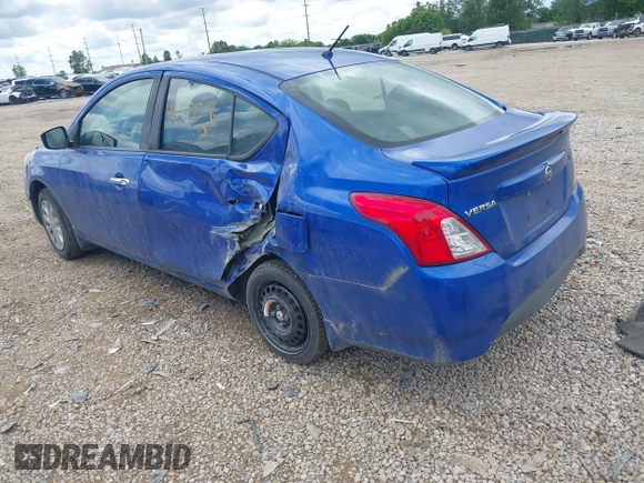 2017 Nissan Versa SV with VIN 3N1CN7AP7HL831743, listed as a IAAI auction lot 42555118 with 174,704 mi miles and . Bid and sale history available at DreamBid. Image 3.