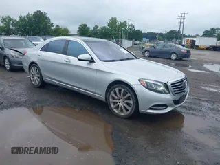 2014 Mercedes-Benz S 550 with VIN WDDUG8FB3EA046322, listed as a IAAI auction lot 42697241 with 160,933 mi miles and . Bid and sale history available at DreamBid. Image 1.
