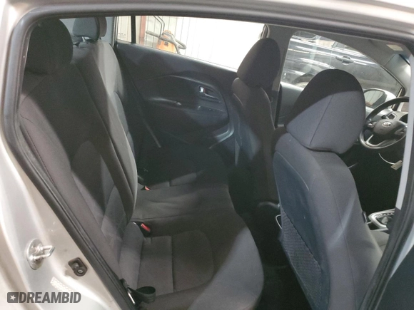 2017 Kia Rio LX with VIN KNADM4A37H6100379, listed as a Copart auction lot 44286395 with 128,858 mi miles and Clean Title. Bid and sale history available at carsss.com. Image 10.