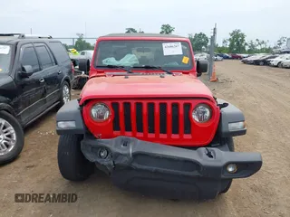 2018 Jeep Wrangler Unlimited Sport S z VIN 1C4HJXDG9JW169755, wystawiony jako IAAI lot #42686267 z przebiegiem 110 948 mil mil oraz . Historia ofert i sprzedaży dostępna na DreamBid. Obrazek 12.