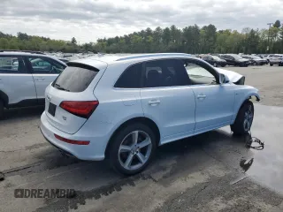 2013 Audi Q5 Premium Plus with VIN WA1DGAFP4DA034282, listed as a Copart auction lot 56157315 with Not provided miles and Salvage title. Bid and sale history available at DreamBid. Image 3.