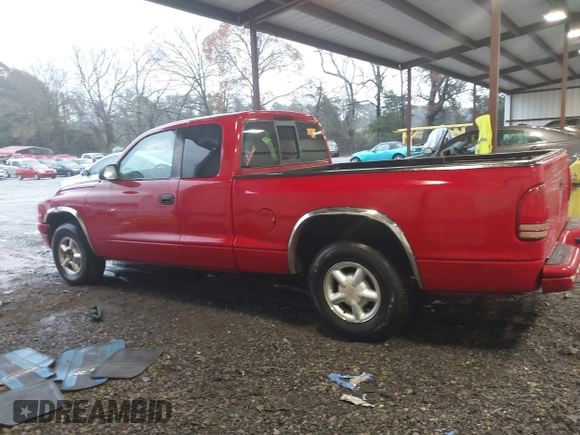 1998 Dodge Dakota SLT with VIN 1B7GL22X2WS691119, listed as a IAAI auction lot 41056451 with 219,224 mi miles. Bid and sale history available at carsss.com. Image 14.