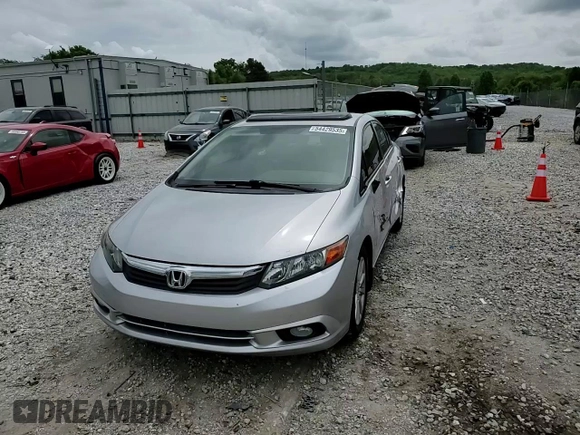 2012 Honda Civic EX with VIN 2HGFB2F80CH557022, listed as a Copart auction lot 54429535 with 189,345 mi miles and Clean Title. Bid and sale history available at DreamBid. Image 13.