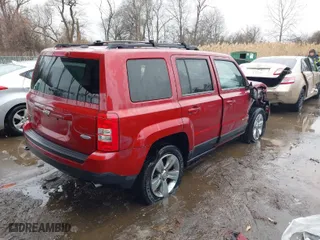 2014 Jeep Patriot Latitude with VIN 1C4NJRFB6ED507548, listed as a IAAI auction lot 41344760 with 120,339 mi miles. Bid and sale history available at carsss.com. Image 4.