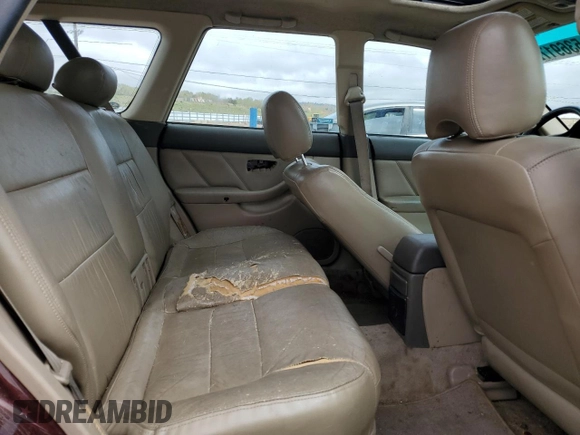 2000 Subaru Legacy Outback Limited with VIN 4S3BH6865Y7621900, listed as a Copart auction lot 53691725 with 285,950 mi miles and Salvage title. Bid and sale history available at DreamBid. Image 10.