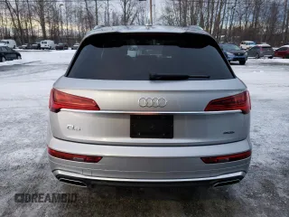 2021 Audi Q5 Premium with VIN WA1G2AFY1M2052740, listed as a Copart auction lot 80265554 with 20,943 mi miles and Clean title. Bid and sale history available at DreamBid. Image 6.