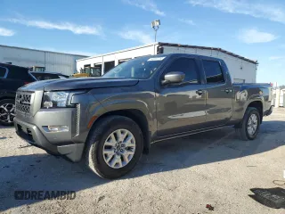 2022 Nissan Frontier SV with VIN 1N6ED1FJ8NN647799, listed as a Copart auction lot 82972714 with 46,755 mi miles and Salvage title. Bid and sale history available at DreamBid. Image 1.