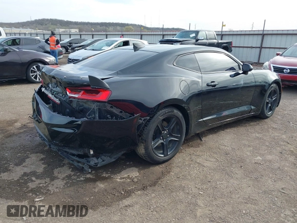 2017 Chevrolet Camaro 1LT with VIN 1G1FA1RX6H0174723, listed as a IAAI auction lot 41834088 with 96,778 mi miles and . Bid and sale history available at DreamBid. Image 4.