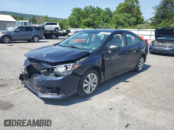 2020 Subaru Impreza with VIN 4S3GKAB60L3613769, listed as a Copart auction lot 61365885 with 78,488 mi miles and Salvage title. Bid and sale history available at DreamBid. Image 1.