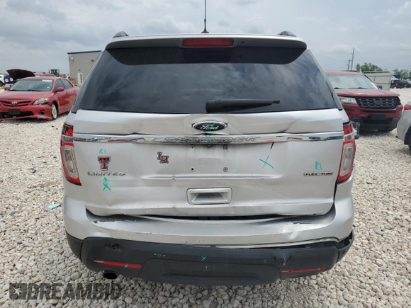 2014 Ford Explorer Limited with VIN 1FM5K7F88EGB64242, listed as a Copart auction lot 54452015 with 154,015 mi miles and Salvage Title. Bid and sale history available at carsss.com. Image 6.
