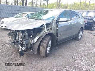2023 Chevrolet Equinox LT with VIN 3GNAXTEG9PS198658, listed as a IAAI auction lot 42203767 with 25,177 mi miles and . Bid and sale history available at DreamBid. Image 2.
