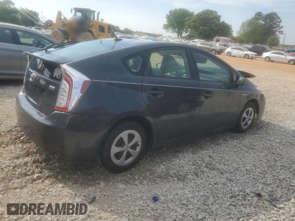 2012 Toyota Prius One with VIN JTDKN3DU4C5463663, listed as a Copart auction lot 53476965 with 185,962 mi miles and Salvage Title. Bid and sale history available at DreamBid. Image 3.