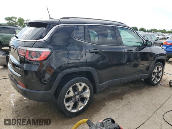 2018 Jeep Compass Limited with VIN 3C4NJDCB6JT190608, listed as a Copart auction lot 59131785 with 73,263 mi miles and Salvage title. Bid and sale history available at DreamBid. Image 3.