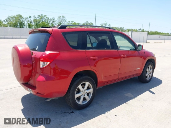 2007 Toyota RAV4 Limited with VIN JTMZK31V775011796, listed as a IAAI auction lot 42007942 with 217,450 mi miles. Bid and sale history available at carsss.com. Image 4.