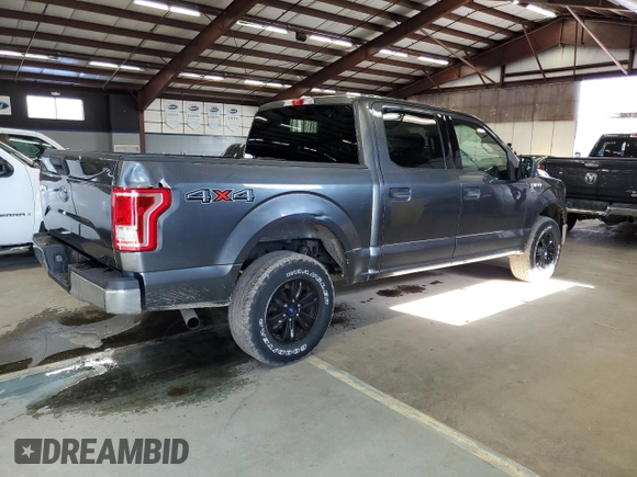 2017 Ford F-150 XL with VIN 1FTEW1EF7HFB82294, listed as a Copart auction lot 43951655 with 149,122 mi miles and Clean Title. Bid and sale history available at carsss.com. Image 3.