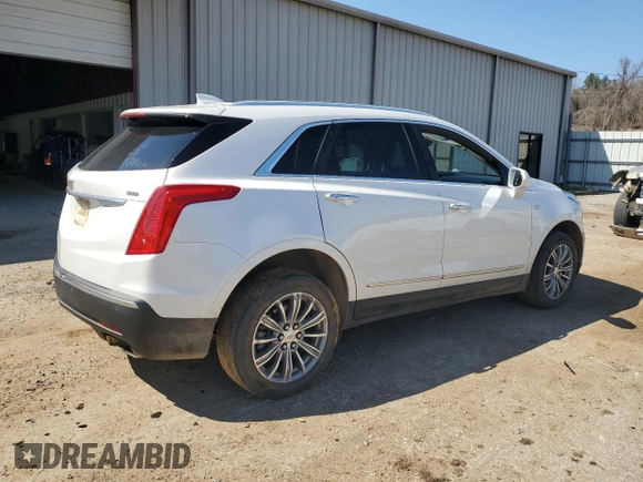 2017 Cadillac XT5 Luxury FWD with VIN 1GYKNBRS5HZ177090, listed as a Copart auction lot 48524475 with 163,190 mi miles and Salvage Title. Bid and sale history available at carsss.com. Image 3.