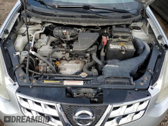 2012 Nissan Rogue S with VIN JN8AS5MV2CW375525, listed as a Copart auction lot 69588354 with 158,321 mi miles and Clean Title. Bid and sale history available at DreamBid. Image 11.