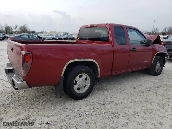2005 Chevrolet Colorado LS Z85 with VIN 1GCCS196958165235, listed as a Copart auction lot 46813124 with 334,349 mi miles and Salvage Title. Bid and sale history available at carsss.com. Image 3.